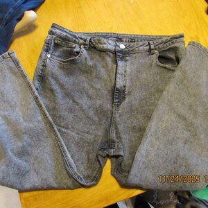 Dark Grey stretch jeans Size 18